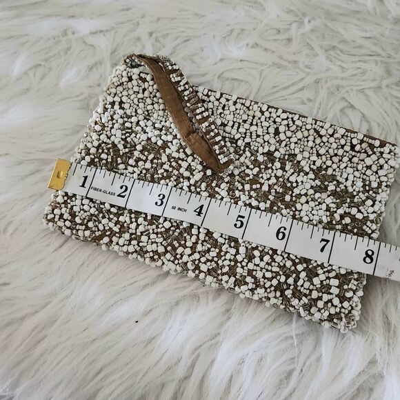 Beaded wristlet purse bag - Picture 5 of 6